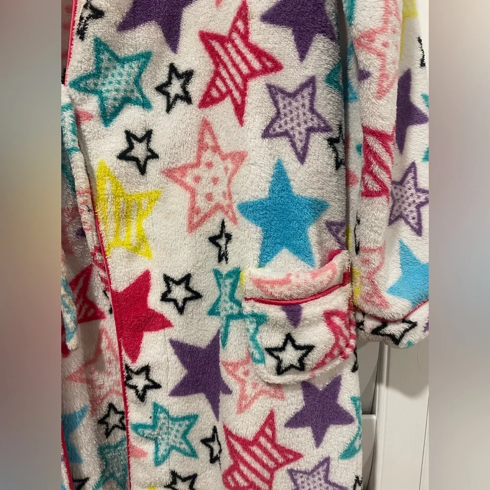 Joe Boxer Multicolor Star Print Robe - Picture 2 of 6